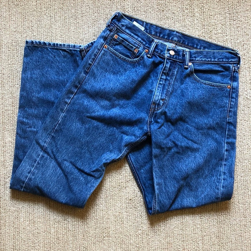 Levi's 505 33x34 Red Tab Jeans